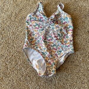 Zara Floral One-Piece Swimsuit
